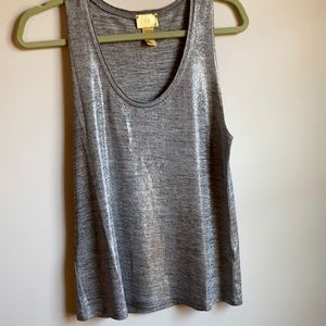 H&M silver tank